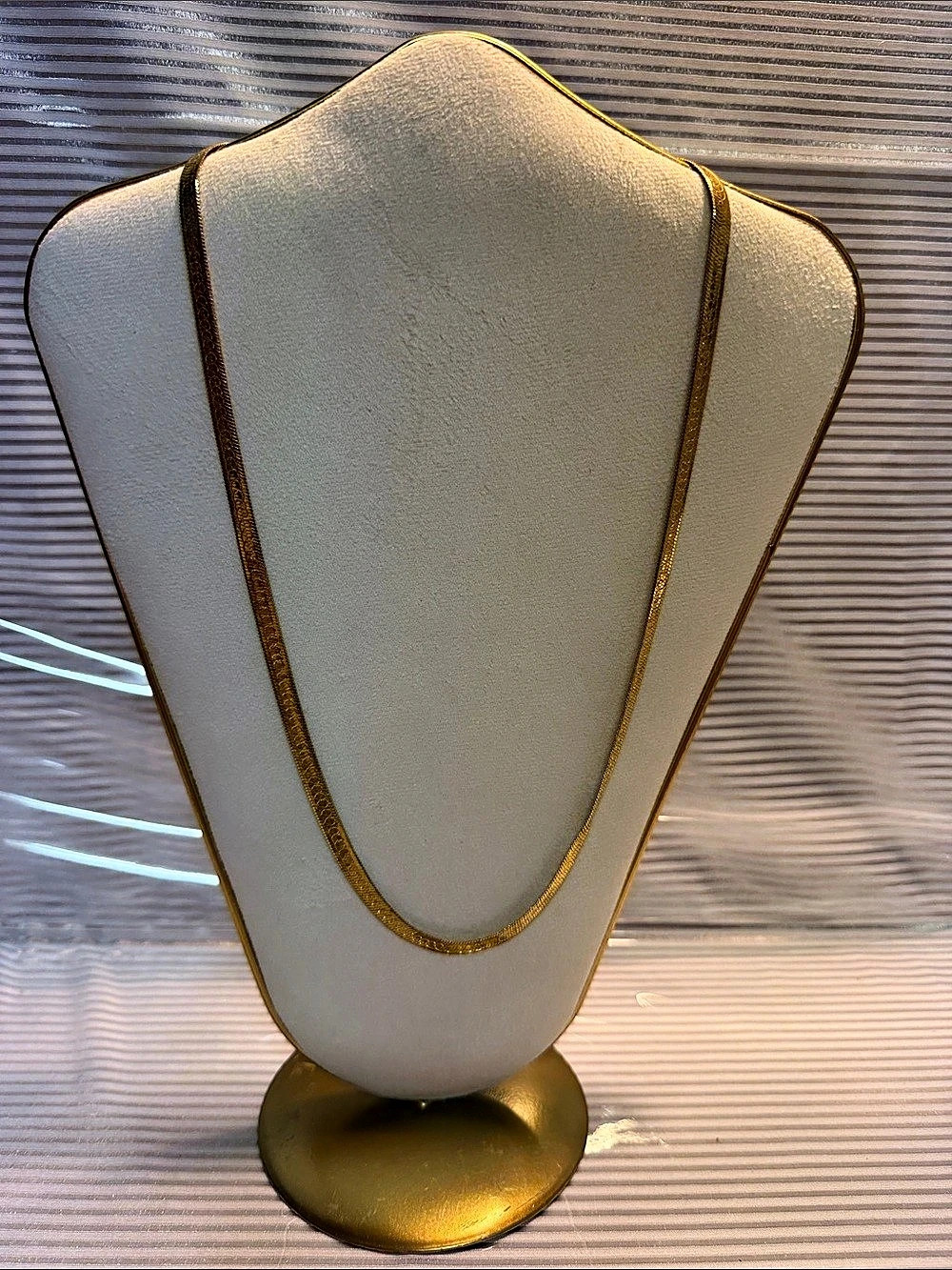 Paco Rabanne Textured Gold-Tone Chain Necklace